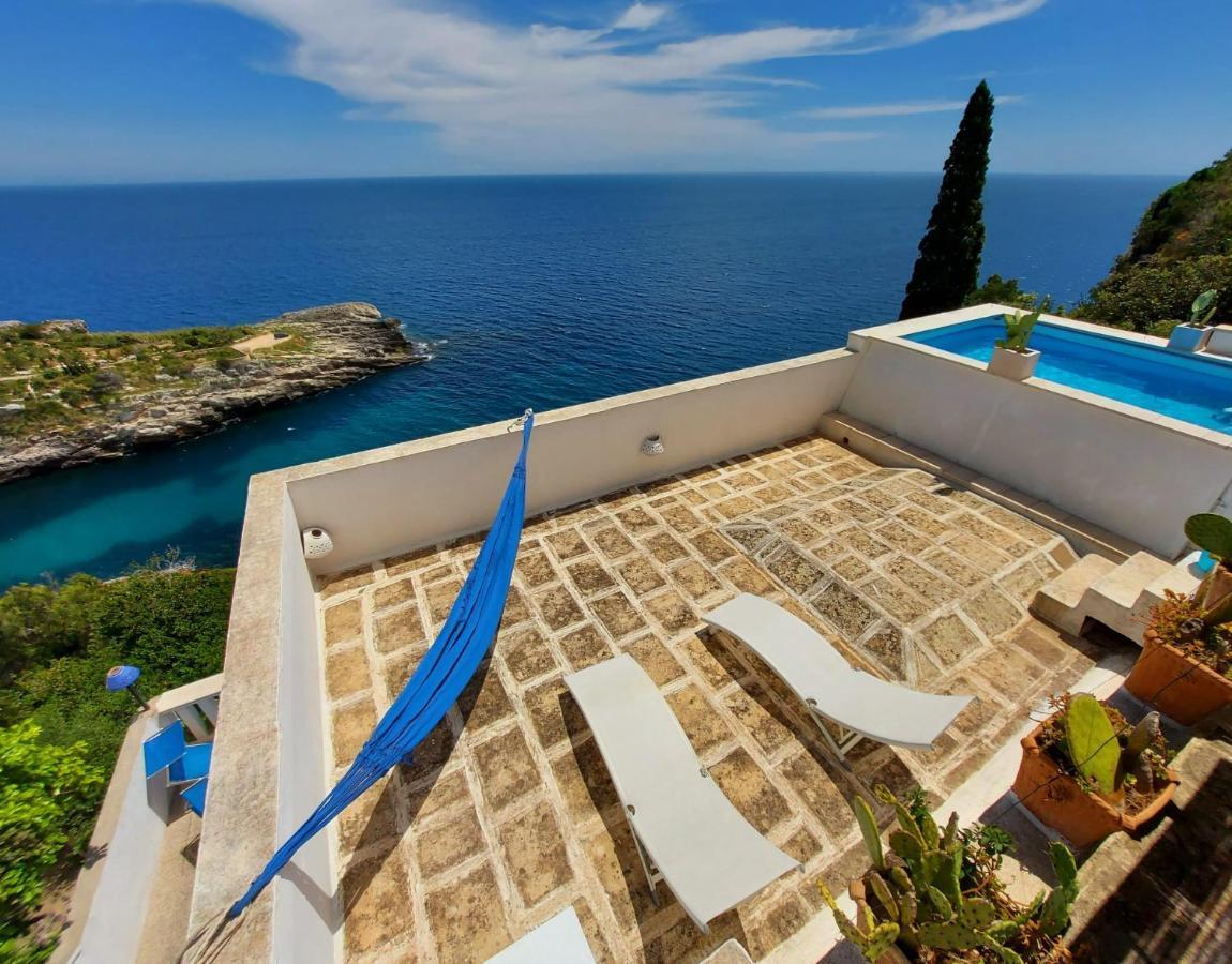 BLU SUITE COTTAGE SUL MARE e SWIMMING POOL Tricase Exterior foto