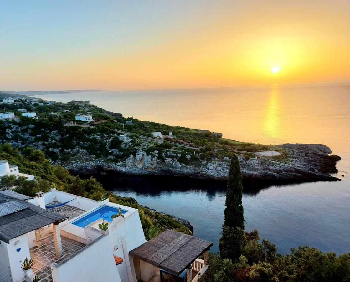 BLU SUITE COTTAGE SUL MARE e SWIMMING POOL Tricase Exterior foto